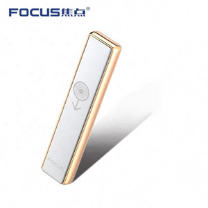 China FOCUS brand slim usb rechargeable cigarette lighter