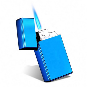 Focus of genuine blue flame into the inflable lighter Smoking Set Accessories Factory, Wholesale Various Of Metal Lighters.