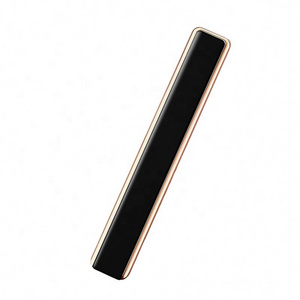 Ultra thin windproof creative metrosexual pulsed usb arc lighter personality windproof metal lighter