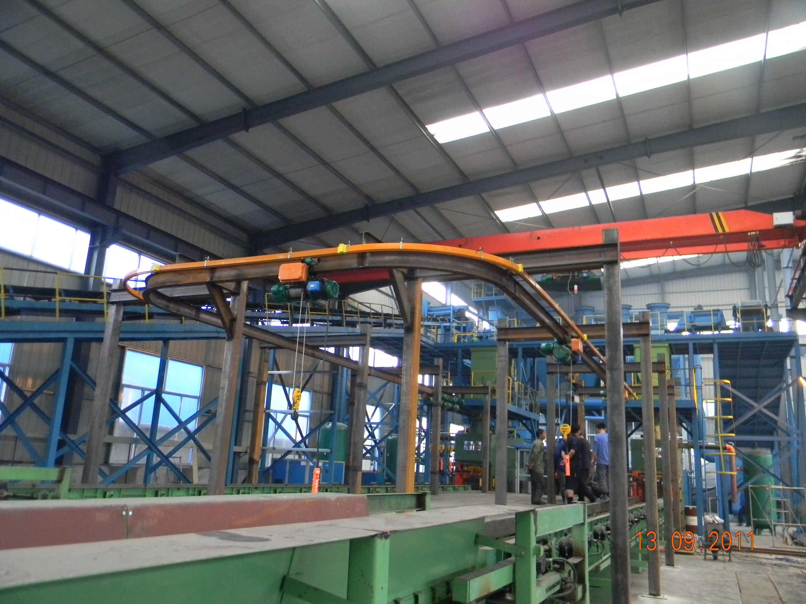 Foundry Machine/Automatic Manhole Cover Production Line/Sand Casting Molding Machine