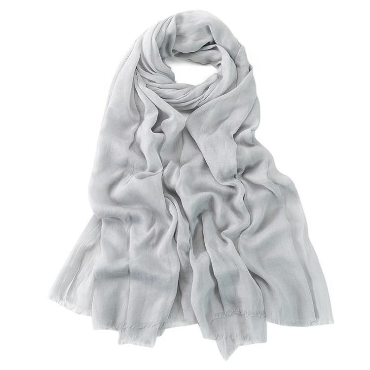 Wholesale plain viscose shawl Hijab soft material women's scarf