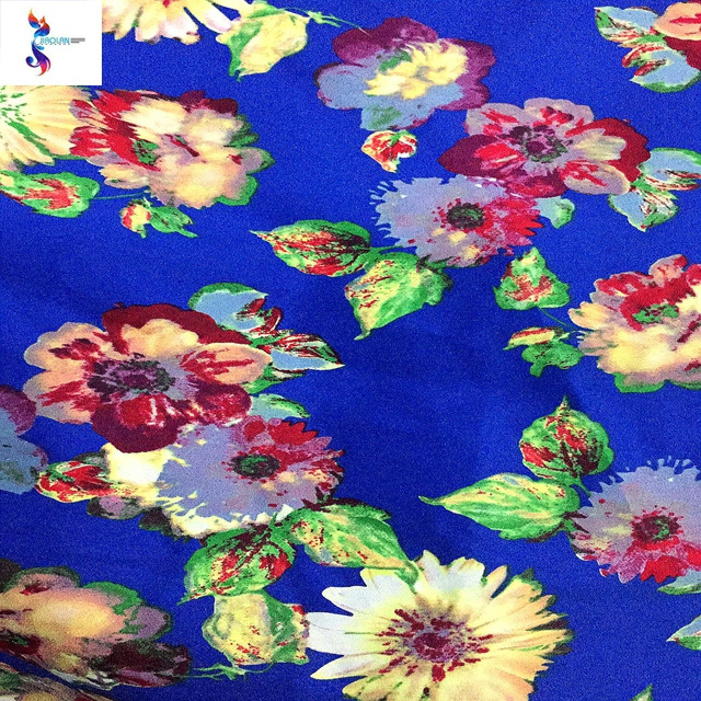 Knitted Custom Textile Stock Fabric for Garment China Supplier Wholesale Spandex Printed 100% Cotton 100% RAYON Jersey Fabric