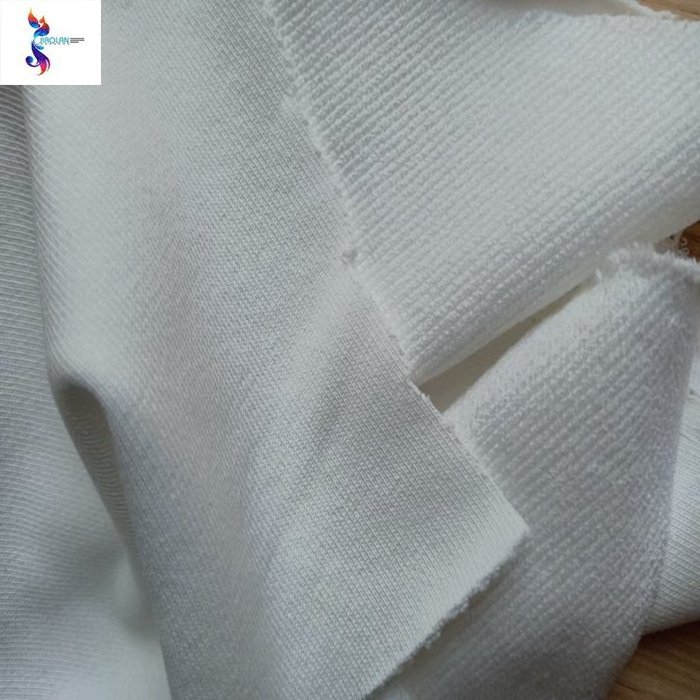 Cotton polyester sweatshirt fabric wholesale stocklot knit jersey fabric kg price plain dyed t-shirts knitted fabric