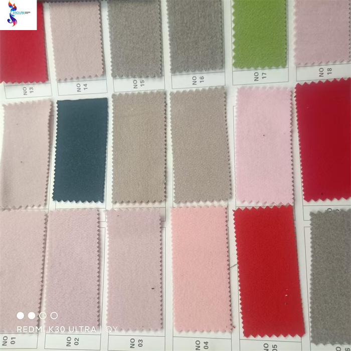 Ready Goods Stock Fabric High Quality Italian Wool Tweed Woven Cashmere Fabric For Coat In Stock Lot