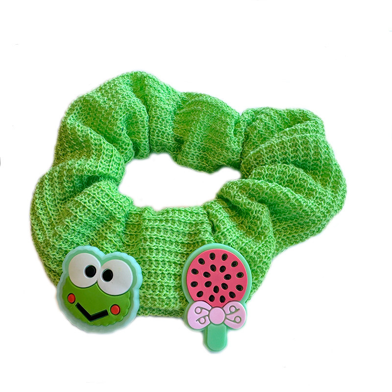 IFOND Girls Hair Ties New Fashion Cute Animal Plush Hair Rope Ponytail Elastic Hair Scrunchies