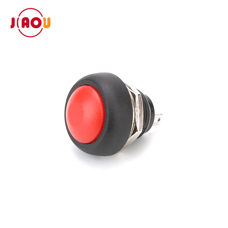 JIAOU YUEQING 12mm waterproof momentary push button switch pbs-33b