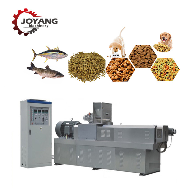 Extruder Machine Fish Feed Manufacturing Plant Fish Food Processing Equipment