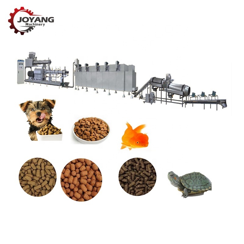 Wet Extrusion Pet Food Machine Adult Dog Food Production Line Dry Extrusion Dog Food Equipment