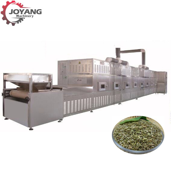 Continuous Automatic Sesame Seeds Microwave Sterilization Plant Sesame Powder Sterilizer Machine