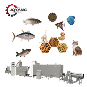 Dry Wet Extrusion Floating Fish Feed Making Machine For Koi Salmon Tilapia Catfish Food