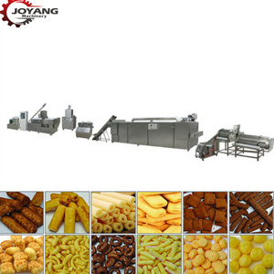 Automatic Puffed Snack Extruder Machine Puffing Snack Food Chips Making Machine