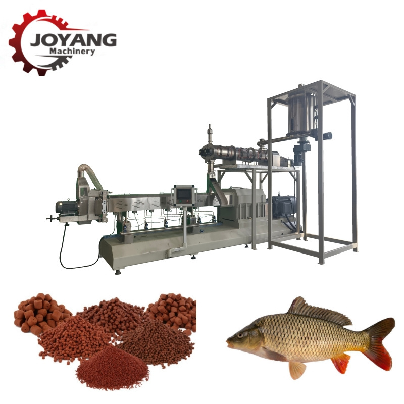 Trout Catfish Carp Tilapia Sturgeons White Fish Food Making Machine Floating Fish Feed Production Line