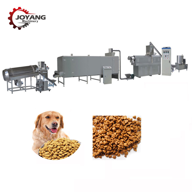 Wet Extrusion Pet Food Machine Adult Dog Food Production Line Dry Extrusion Dog Food Equipment