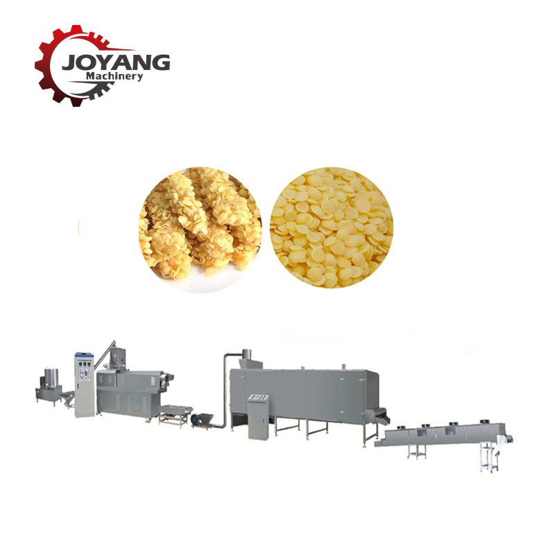 Twin Screw Panko Bread Crumbs Food Extruder Full Automatic Bread Crumbs Making Machine