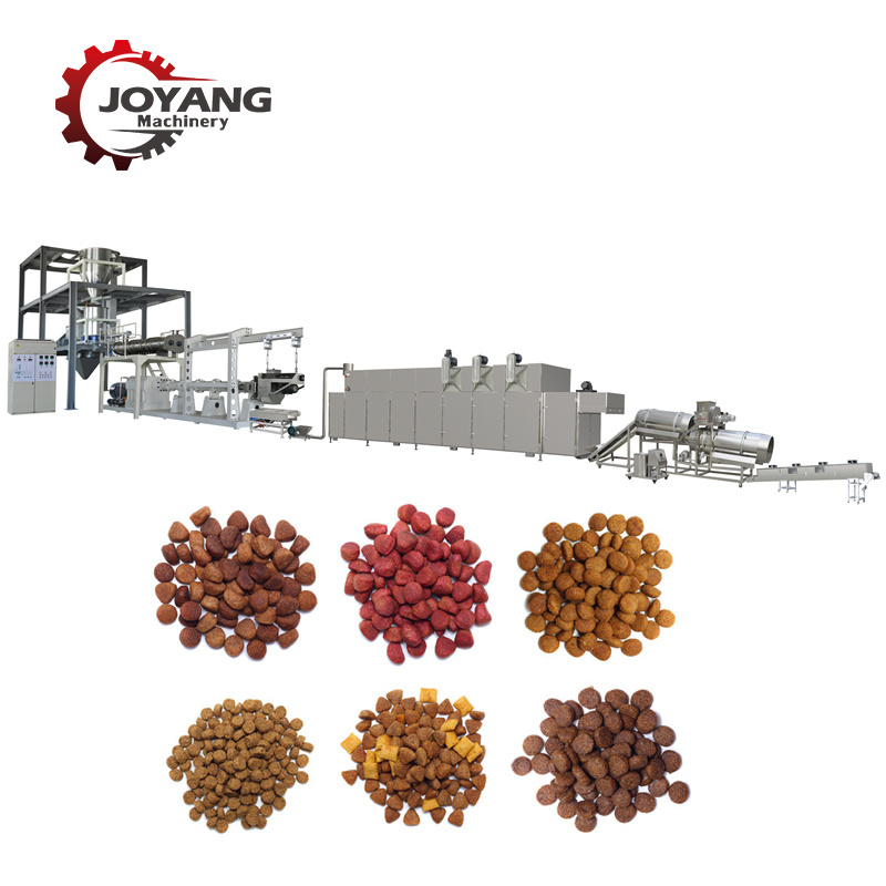 High Fresh Meat Content Pet Food Extruder Cat Food Making Machine Dog Food Production Line