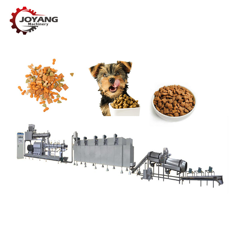 Wet Extrusion Pet Food Machine Adult Dog Food Production Line Dry Extrusion Dog Food Equipment