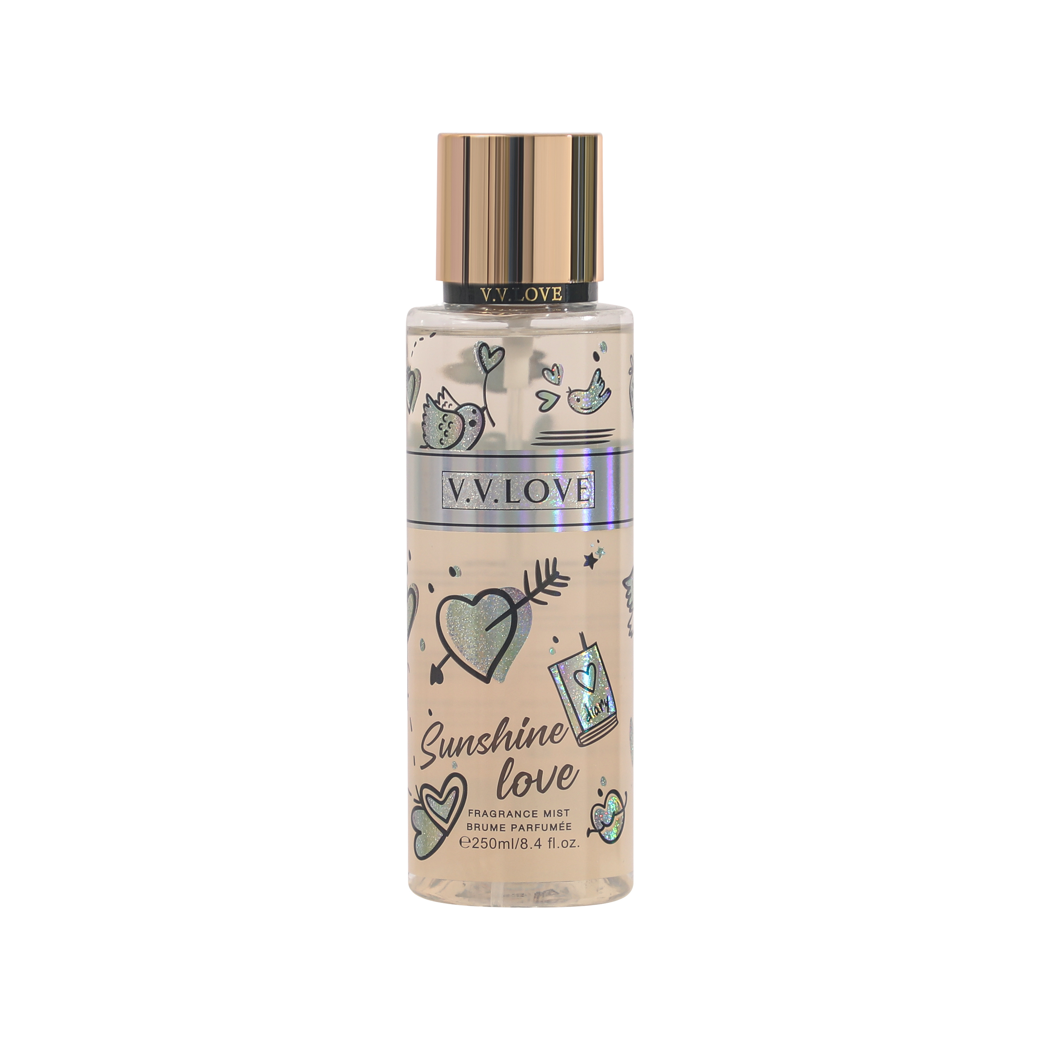 250ML V.V.LOVE Bodymist Long-lasting Spray Women perfume