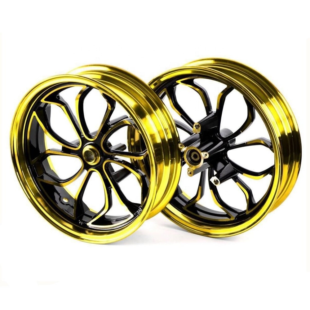 Modified Motorcycle CNC aluminium alloy nmax Front Rear nmax wheel rim Wheel Rims 14 inches for yamaha nmax155 2016-2019