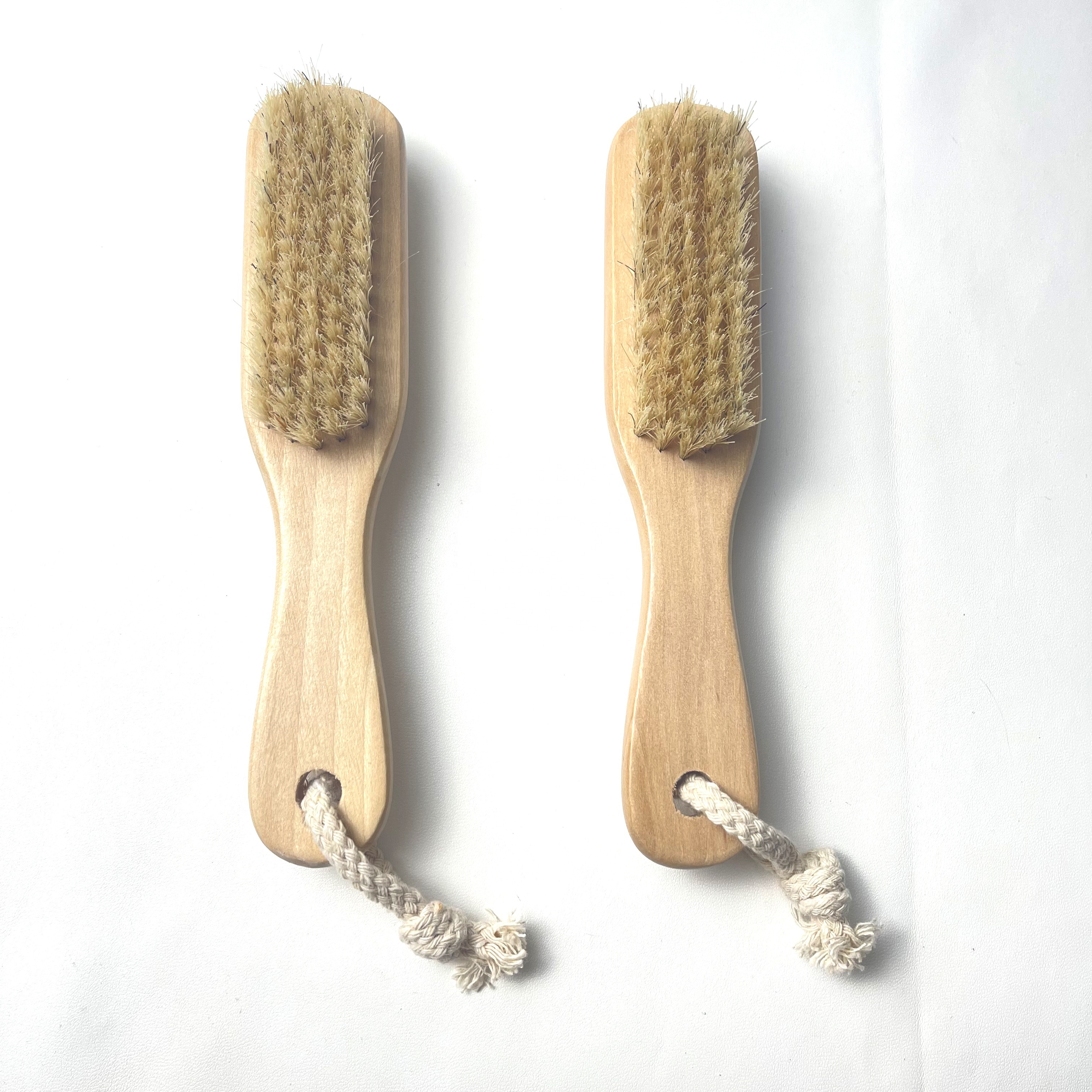 Double-sided Wooden Shower Feet Brush Foot Dead Skin Clean Massage Brush Foot Pumice Stone Brush