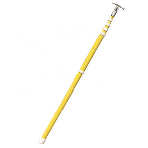 Wholesale   High Voltage  Operation Hot Stick Telescopic Triangular Fiberglass Pull rod