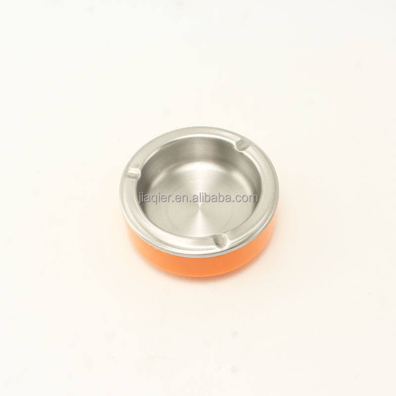 Creative practical stainless steel ashtray Hotel restaurant household ashtray