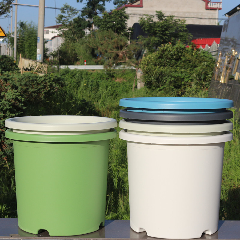 Thickened Resin Large Flower Pot Plastic High Grade No. 7 15 Gallon Breathable Control Root Pot