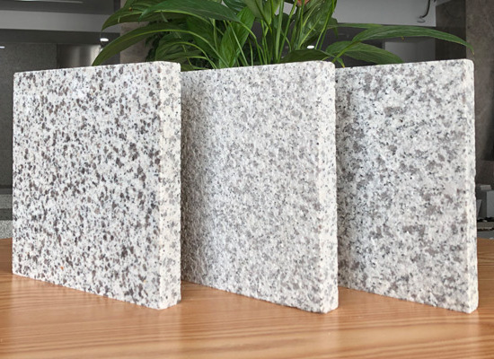 low price natural granule granite polished paving stone sesame white