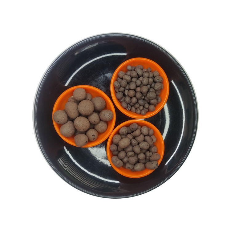 Substrate Growing LECA Light Weight Expanded Clay Pebbles Ceramsite Ball