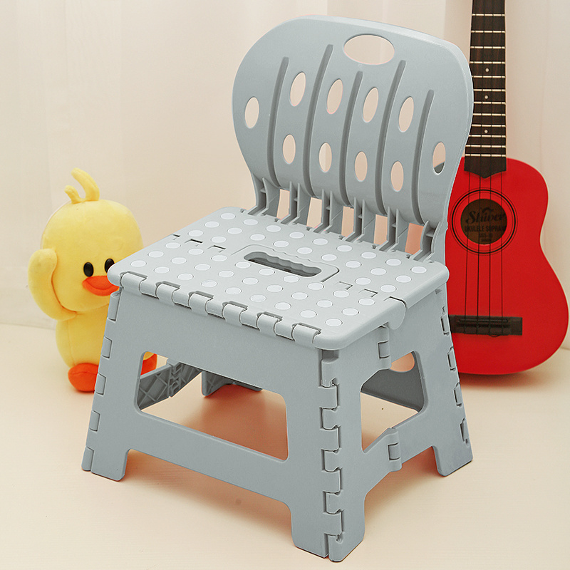 plastic children Toddler baby chair folding stool outdoor foldable kids children step stools chair