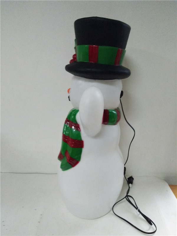 2022  Hot  Christmas  Decoration  Blow mold Lighted Snowman