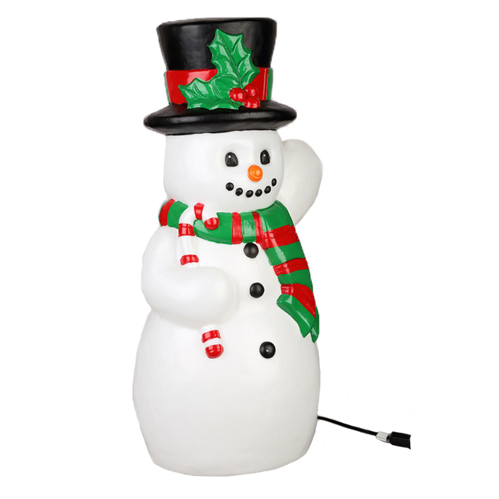 2022  Hot  Christmas  Decoration  Blow mold Lighted Snowman