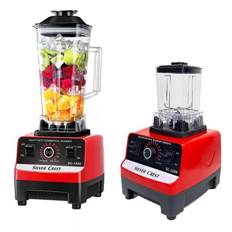 Factory Price 4500W Smoothies Blender Commercial Electric Fruit Nut Crusher Mixer Food Processor