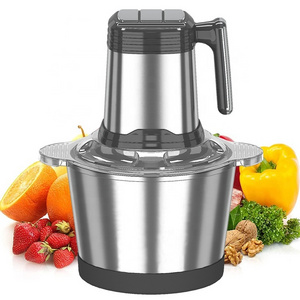 Wholesale 3L 350W Inox Food Grinder Electric 3 Speed Food Processor Meat Chopper Blender