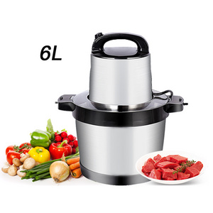 Kitchen Expert 8830 Motor 6L Meat Stainless Steel Grinder 1500W for Fufu Yam Making Machine UK EU 220V Plug