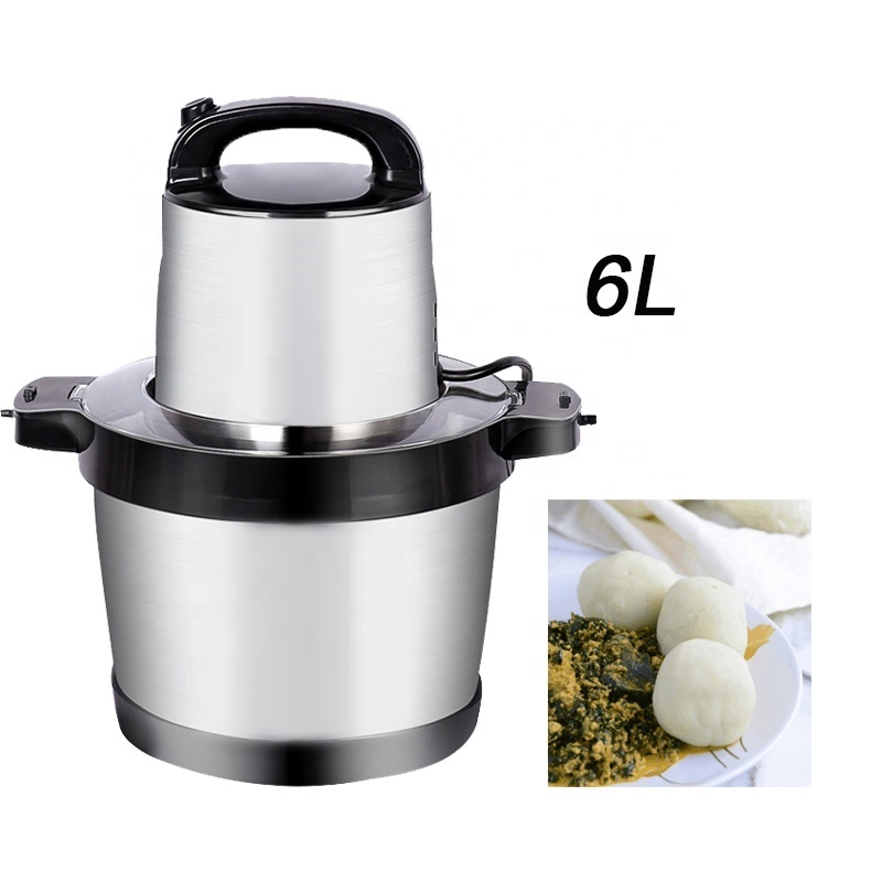 Pure Copper 8830 Motor With Cooling Fan Meat Grinder Fufu Yam Pounder 1500W Kitchen Expert Plantain Ugali Cooker