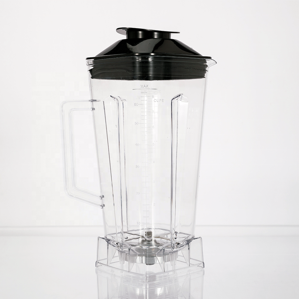 2 Cups Professional Plastic Healthy Blender Variable Speed Electric Automatic Food Processor Blender