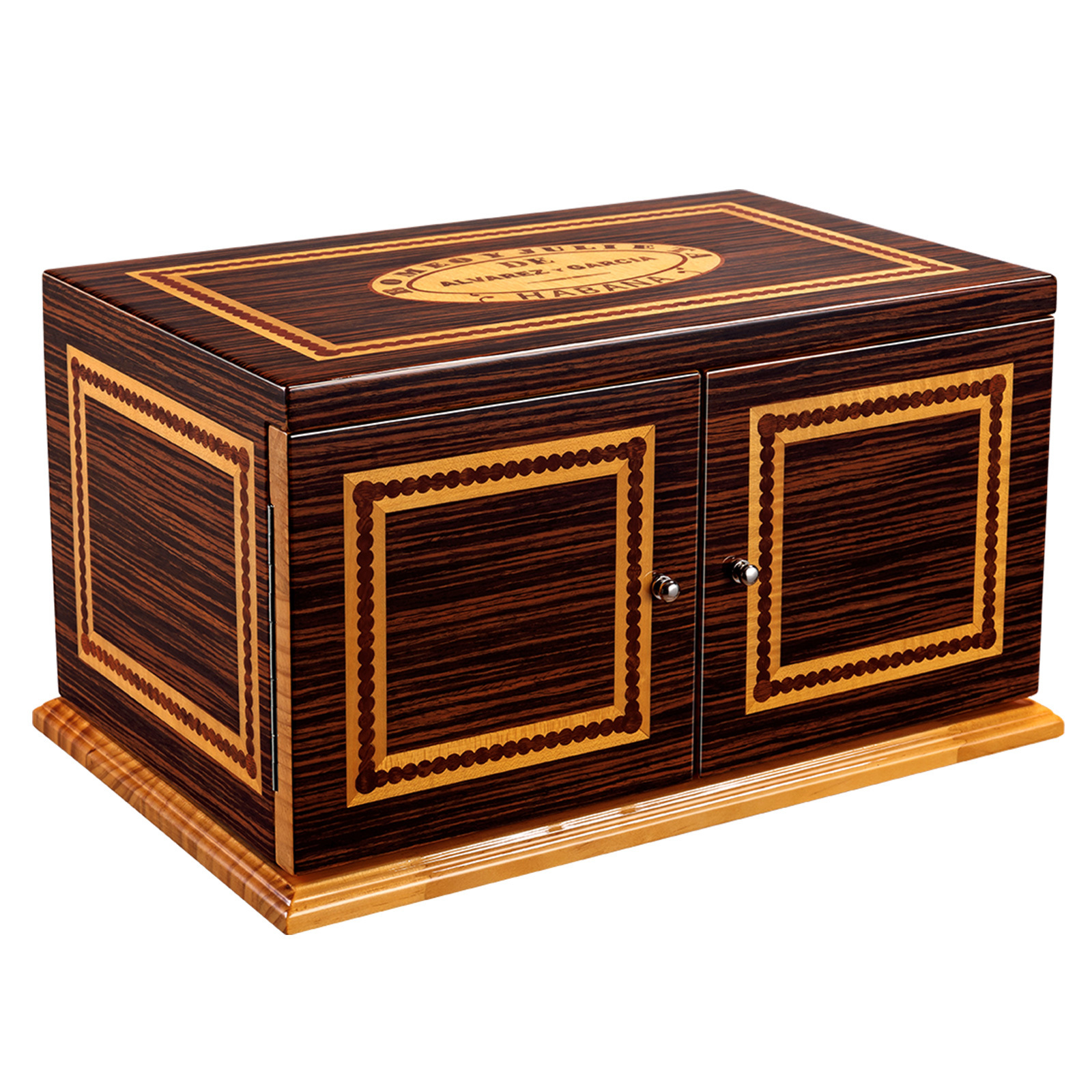 CIGARLOONG Cigar Box Custom Modern Antique Wooden Cigar Humidor Luxury Gift Box Large Case cabinets for smoke shop