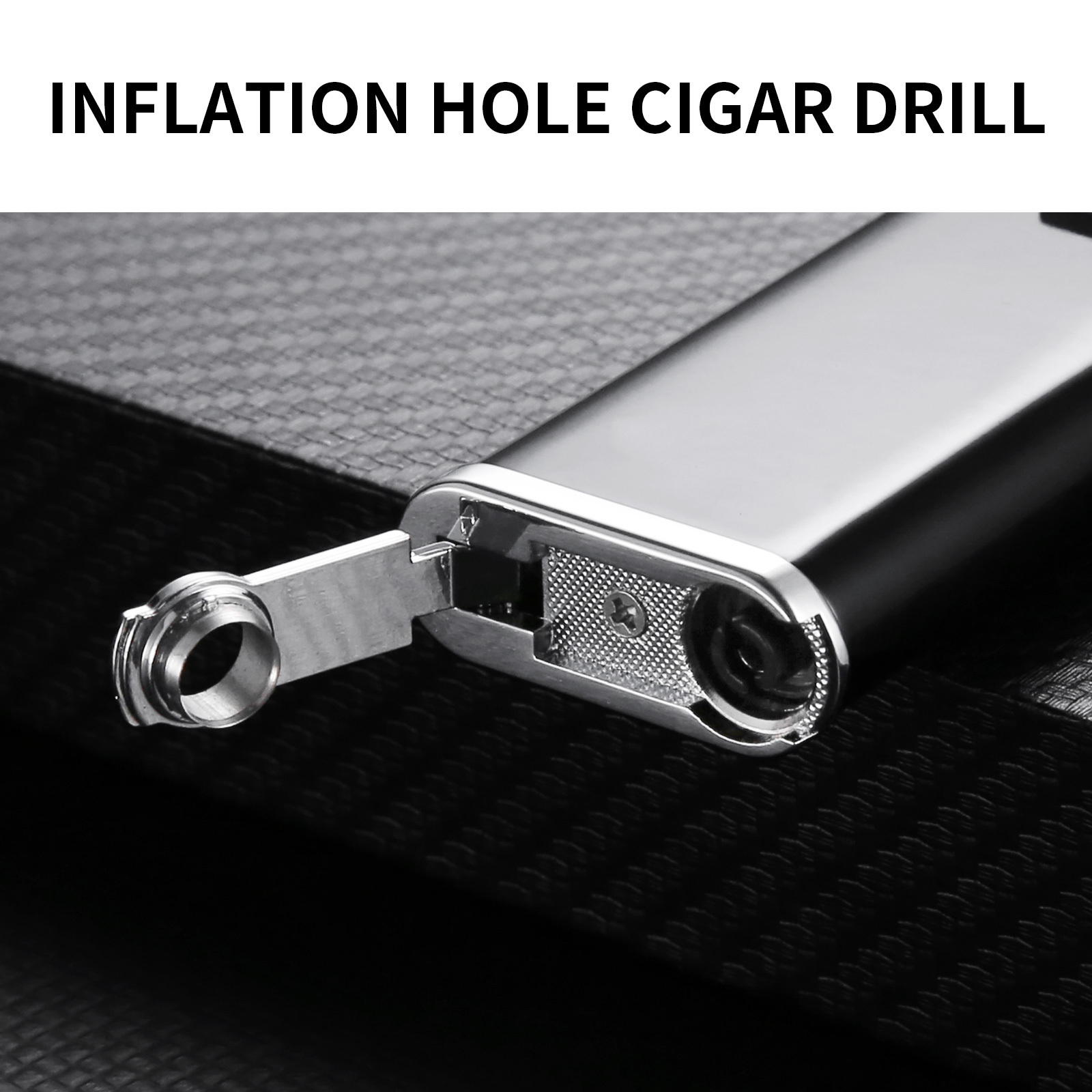 Vaper Creative portable lighter single flame windproof straight cigar lighter for gift