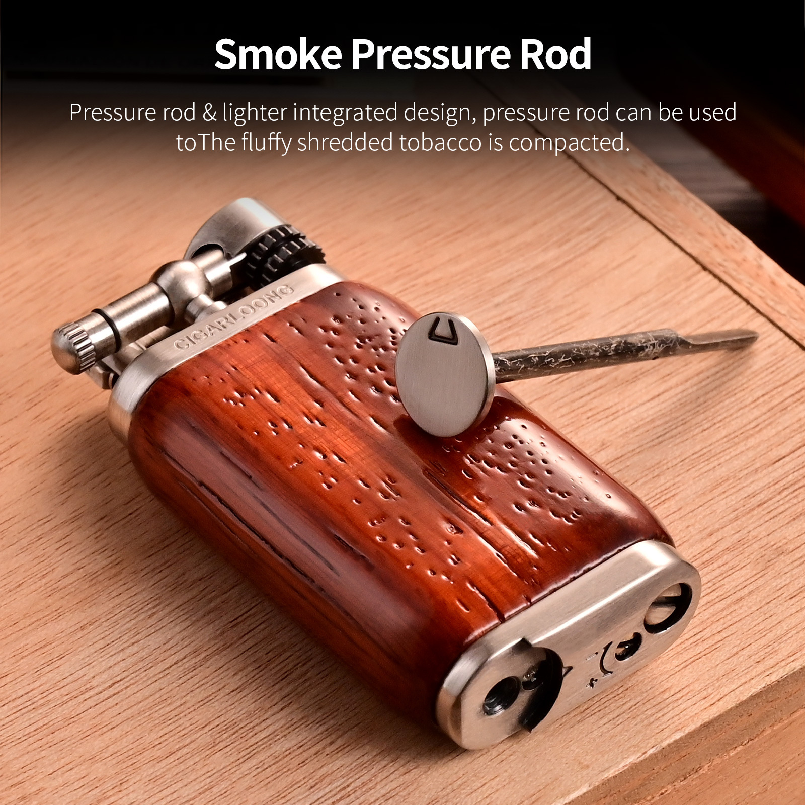 Z Vintage Style Alloy cigar lighters Jet Torch Lighter Single Fire Windproof flame