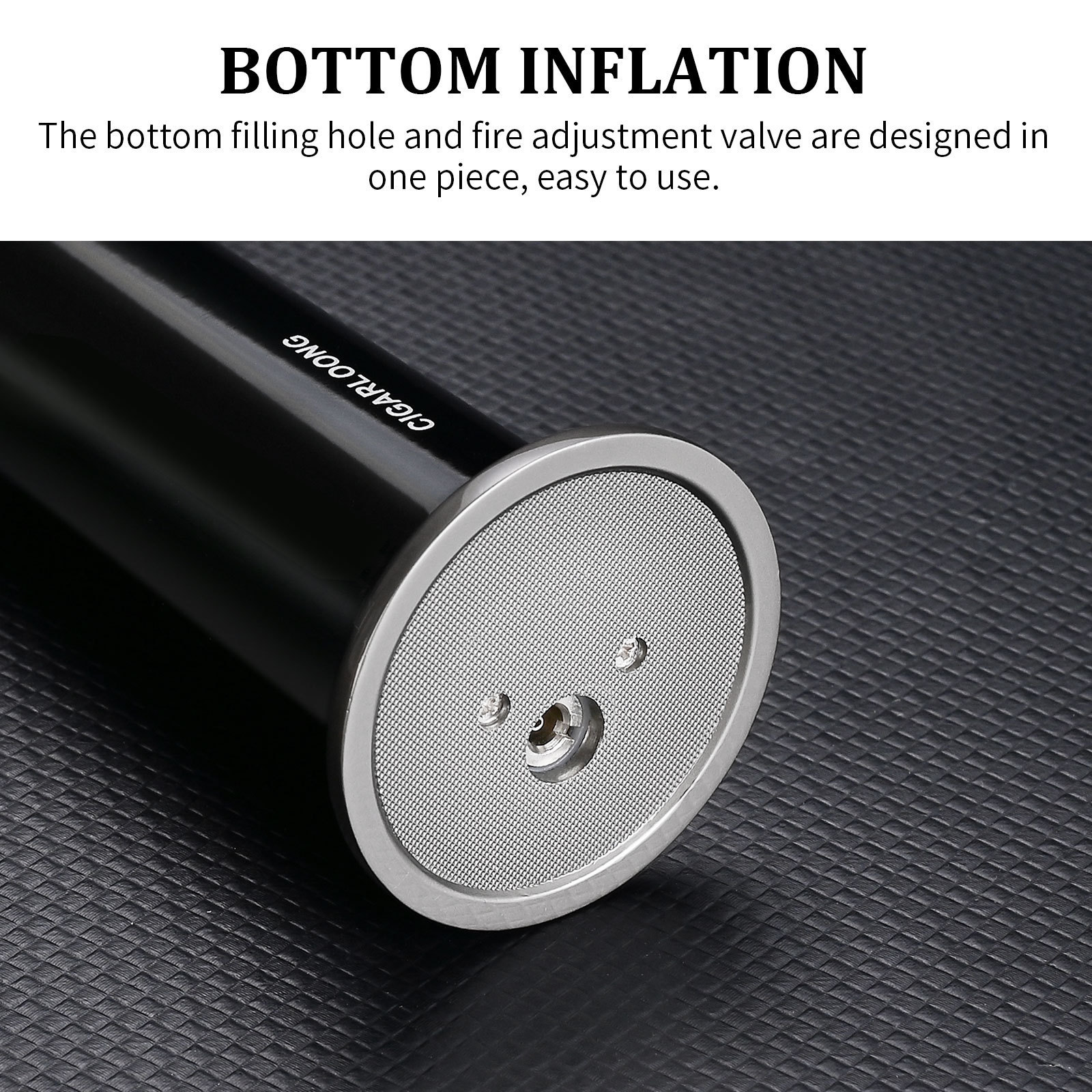 Z Multifunction Lighter Double Jet Flame Cigar Lighter Inflatable Windproof Direct Punch