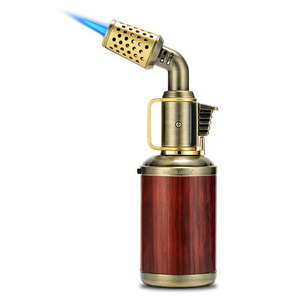 CIGARLOONG Blue Flame Welding Gun Point Cigar Lighter Windproof Metal Cigar Torch Lighter Cigar Lighter jet