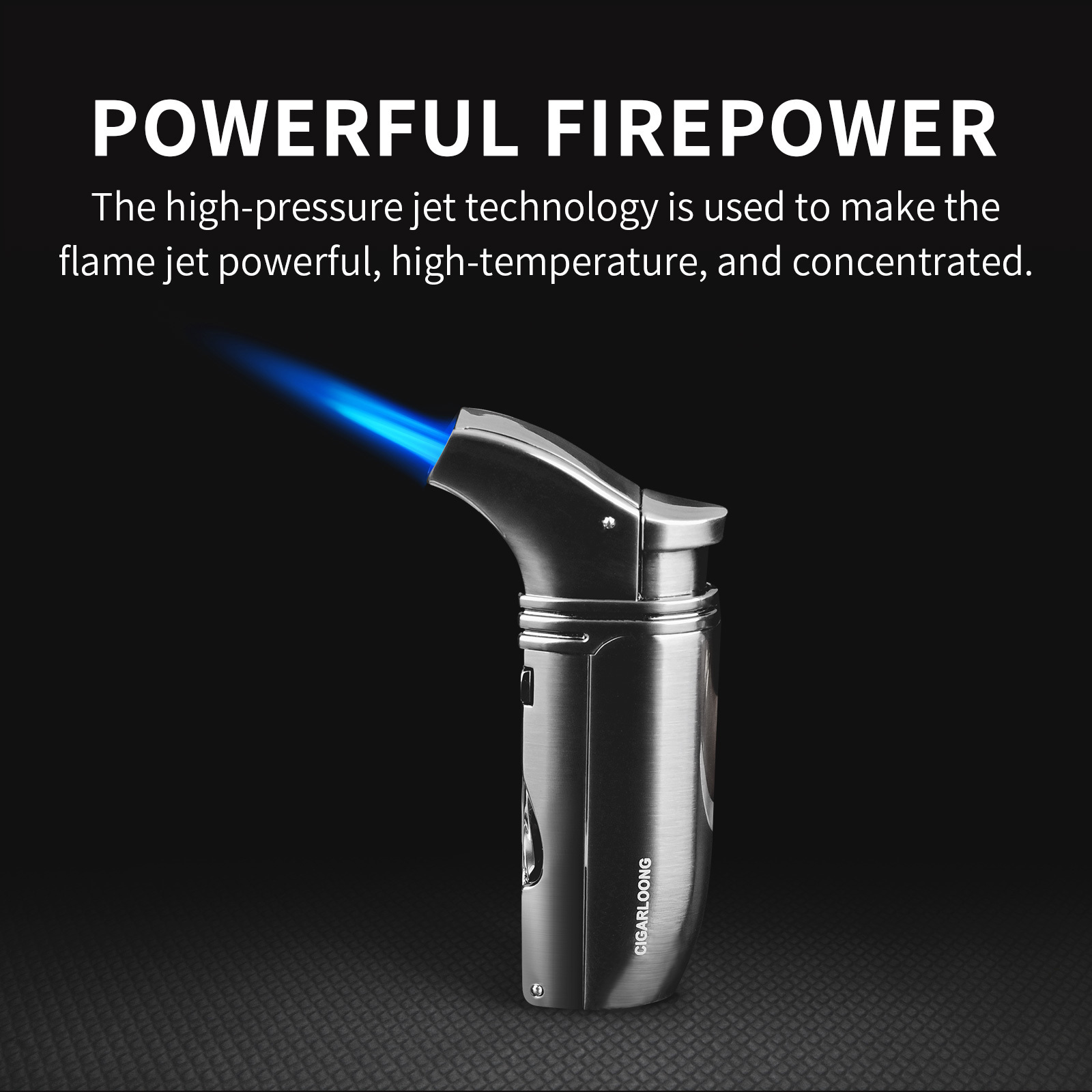 Travel portable all-in-one torch lighters jet flame refillable cigar butane custom torch lighter cigar