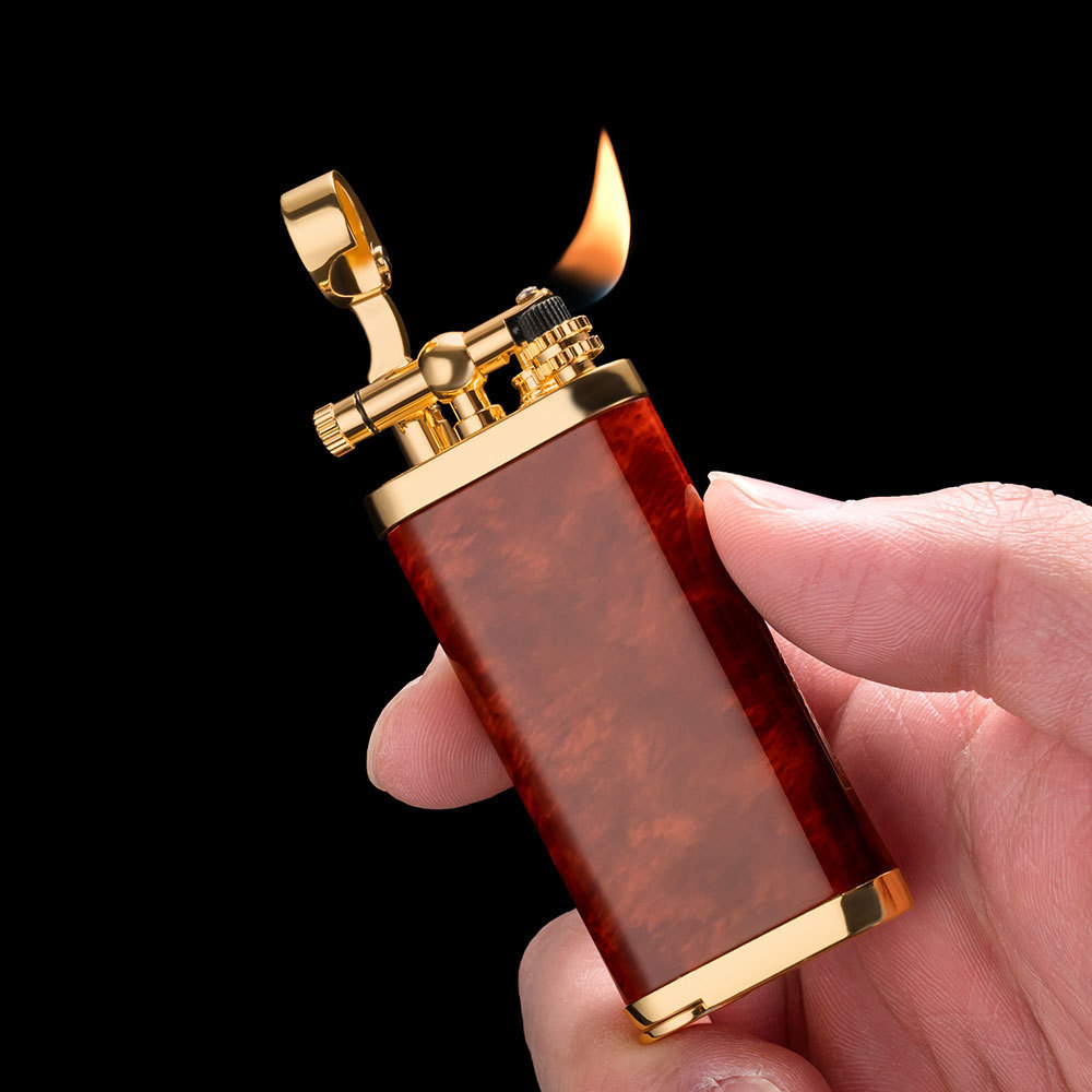 CIGARLOONG Cigar lighter butane gas kitchen powerful windproof smoking  custom cigar lighters touch accessories for Vapers