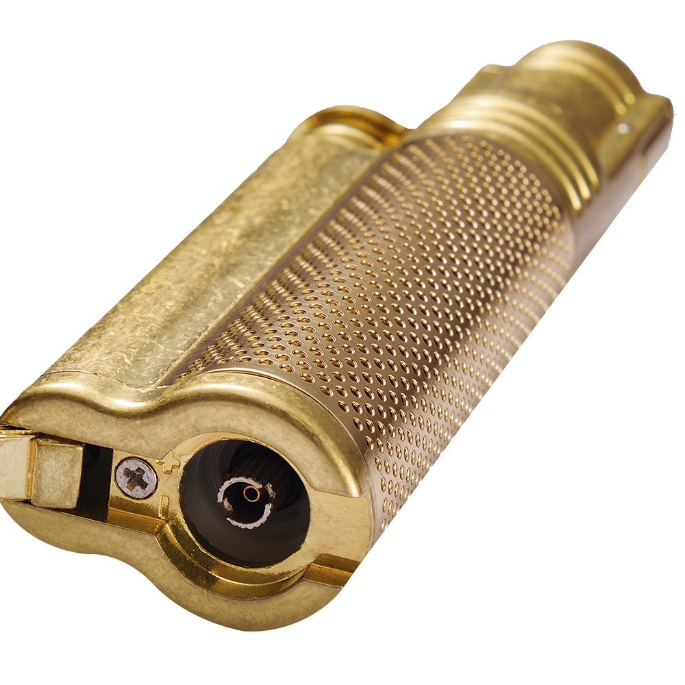 Metal Windproof Torch Lighter With Cigar Punch Adjustable Lighters Jet Portable Luxury Butane Gas Box