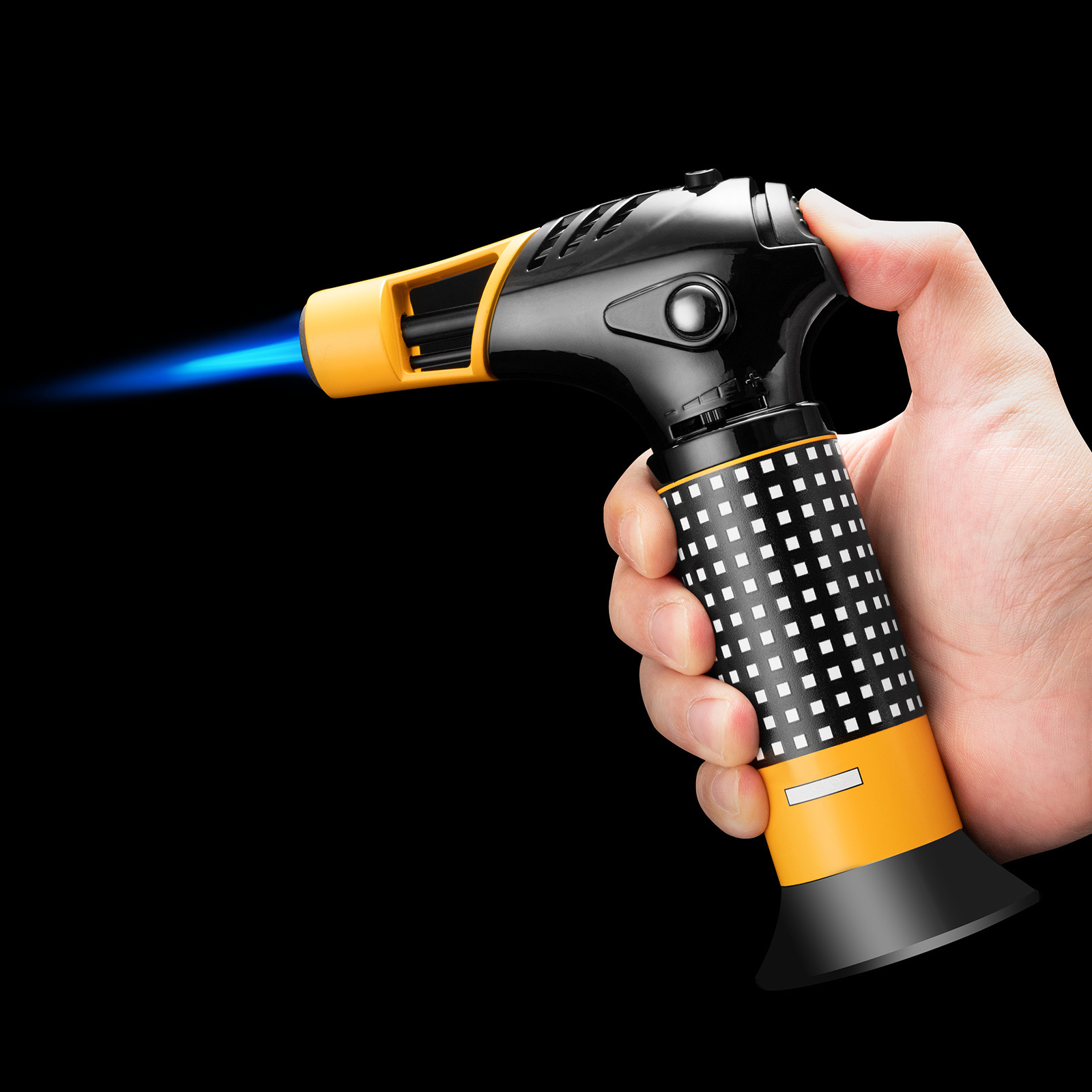 Creative Handgun-Shape Torch Cigar Lighter Refillable Butane Premium Cigar Lighters