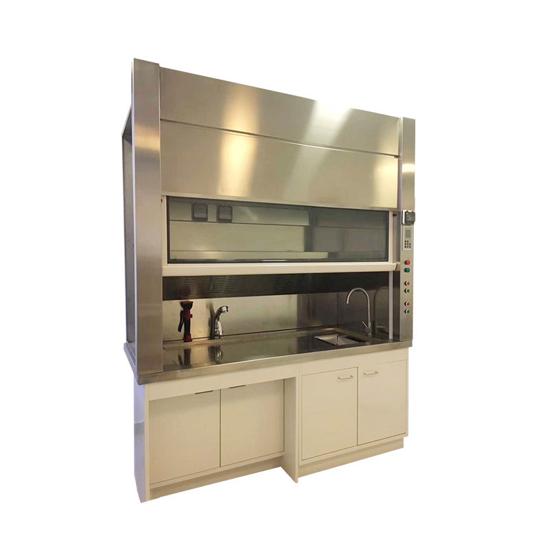 Stainless Steel Fume Hood Guangzhou Factory custom fume cupboard ss304 fume closet for laboratory