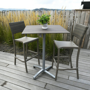 Hpl Outdoor tabletop high pressure laminate UV-resistant tabletop compact dining tabletop