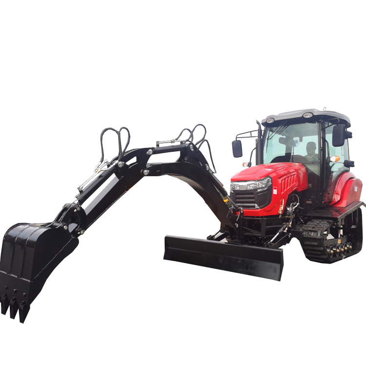 120HP Euro V/EPA Engine/COC/Homologation  Cheap Price Agricultural Rubber Tracks Crawler for Mini Tractor