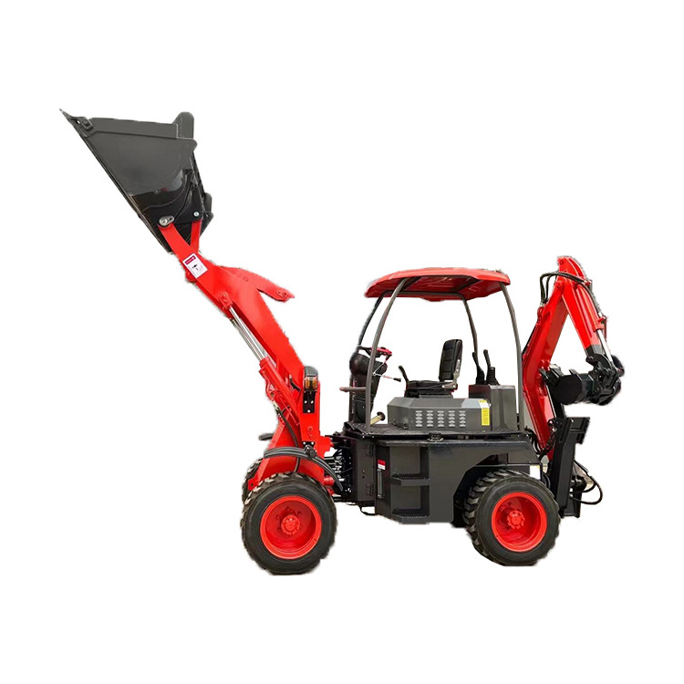 New Small Wheel Chinese Backhoe Loader Backhoe Excavator Loader 4X4 Mini Backhoe Loader