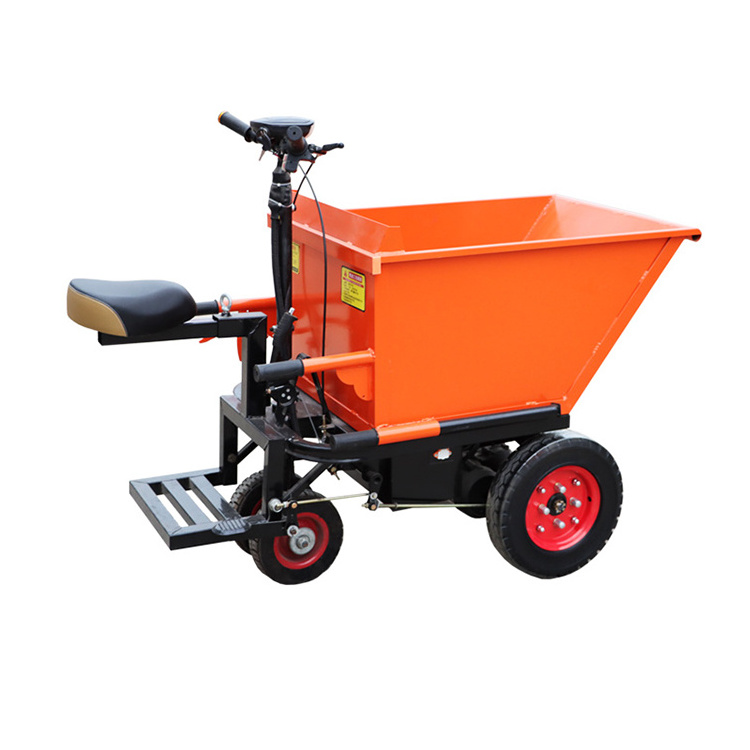 Heavy Duty Electric Mini Dumper Engineering 4 Wheel Diesel Dump Truck